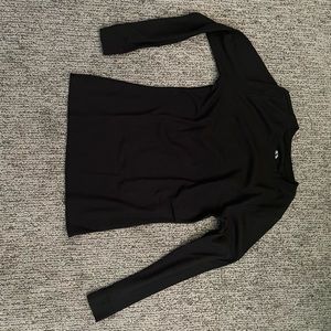 Fruit of the Loom Waffle Thermal Women’s Tee - Black S